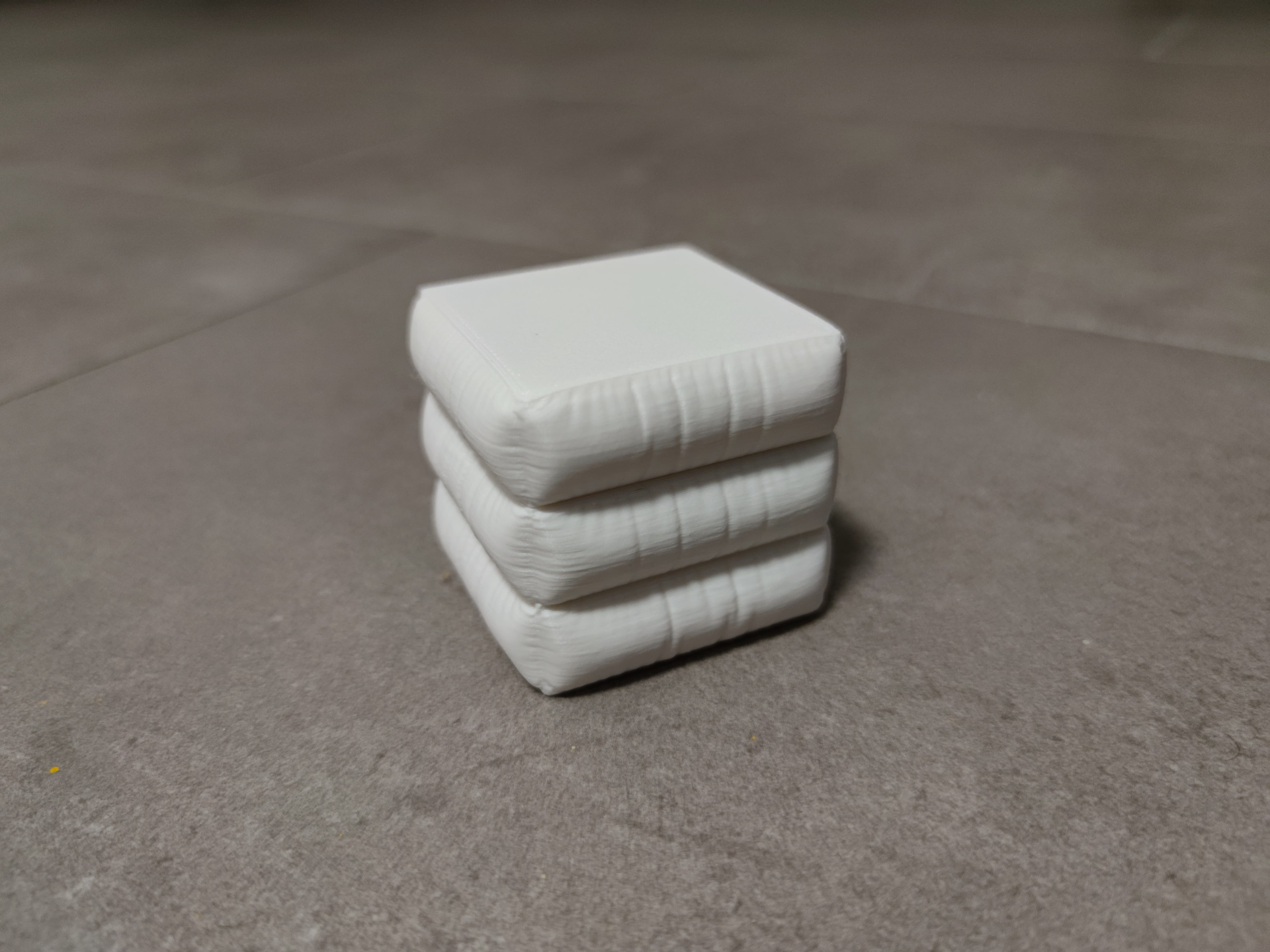 Cloth Storage Box - Quilted Cube (Com. Lic.)