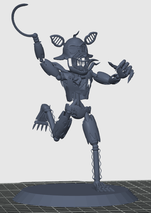Grim Foxy Figurine - FNAF