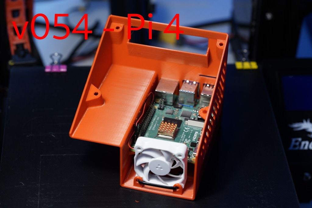Creality Ender 3 Pro - Raspberry Pi 2/3/4 + LCD Enclosure