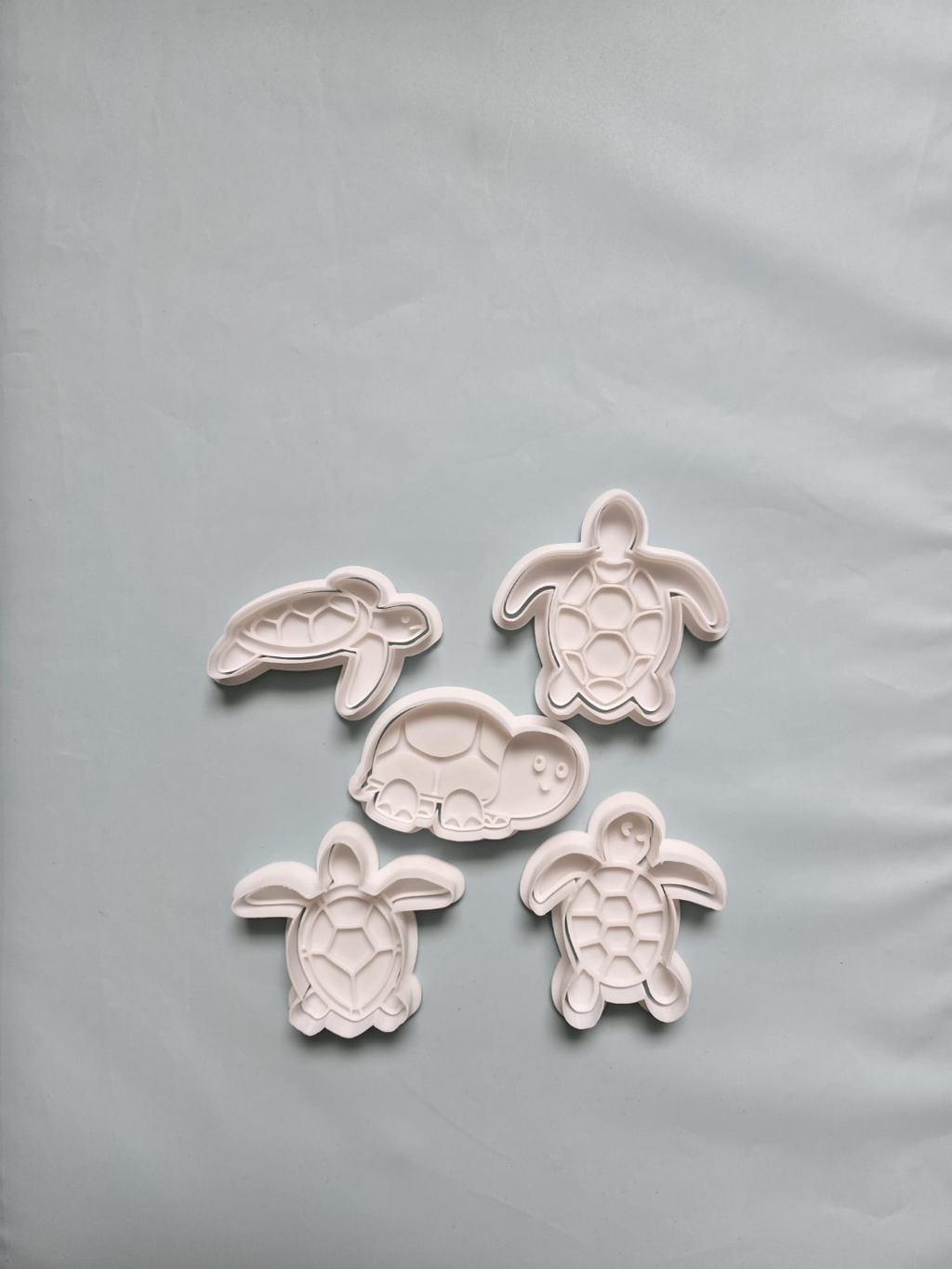 Sea Turtle Cute Cookie Cutter Playdoh Animal Water