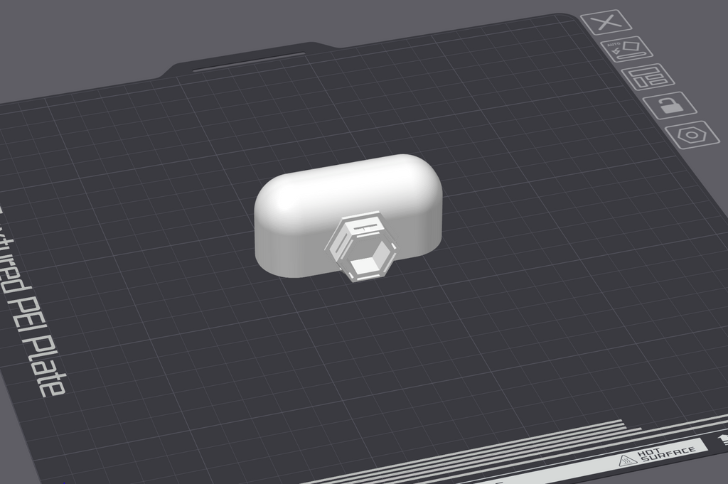AirPods Pro holder - HSW (honeycomb storage wall)