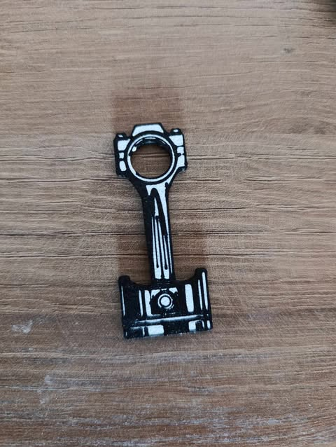piston keychain