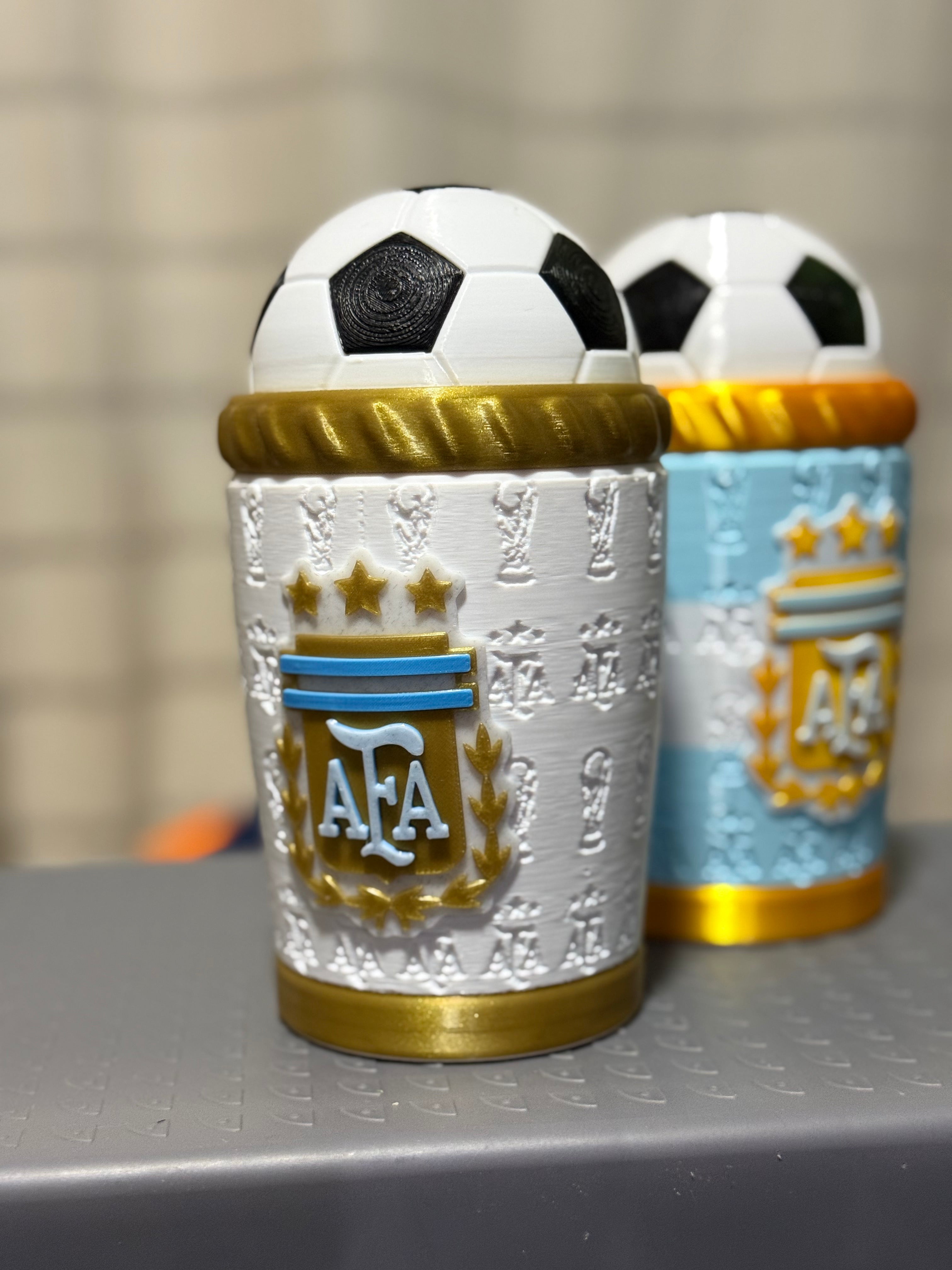 Vaso Milkshake AFA (Tapa Pelota)