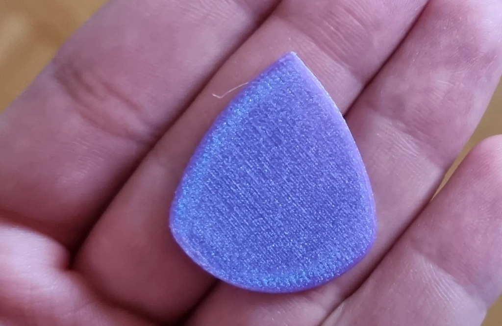 Guitar pick/plectrum with all thicknesses