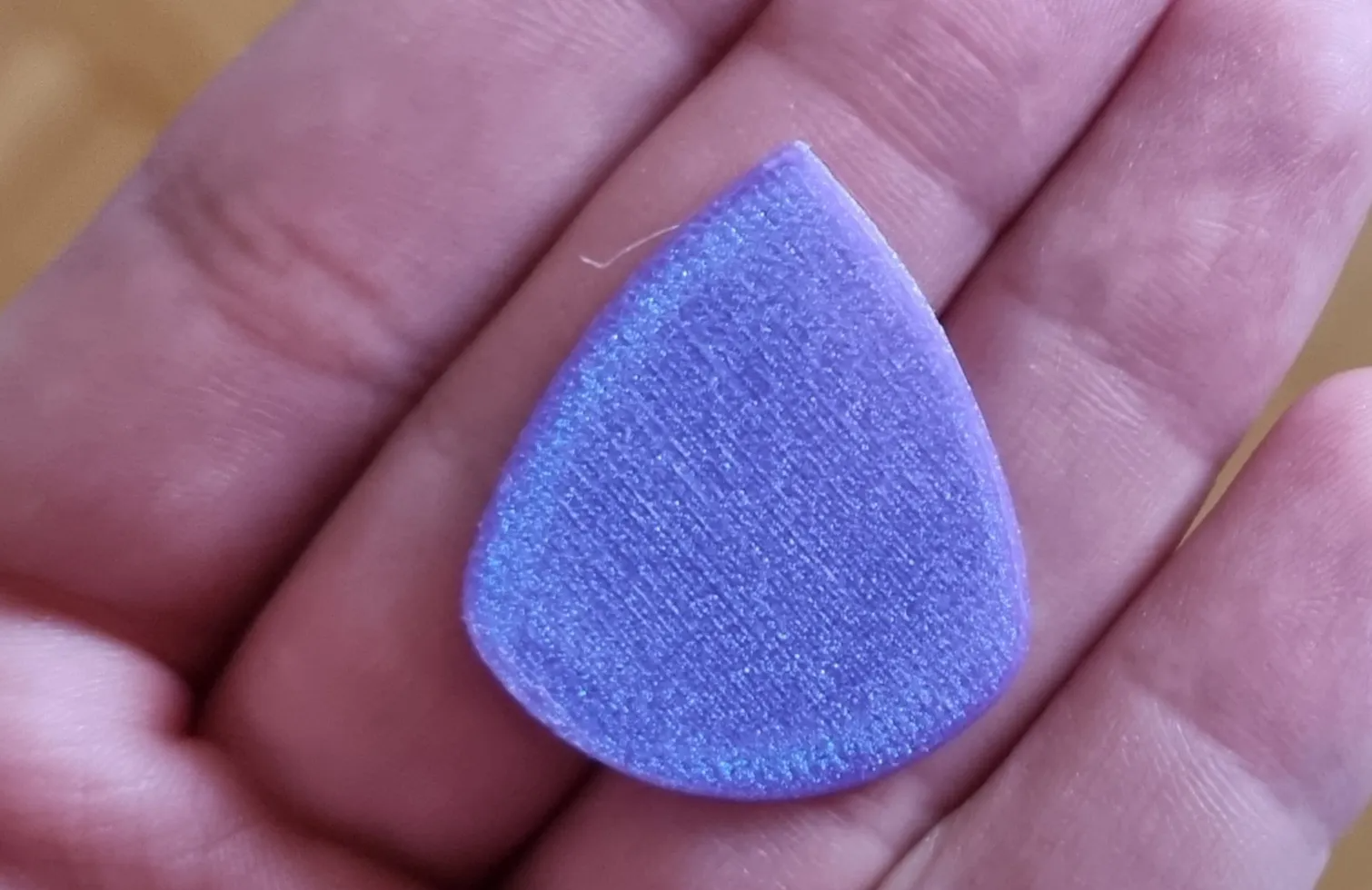 Guitar pick/plectrum with all thicknesses