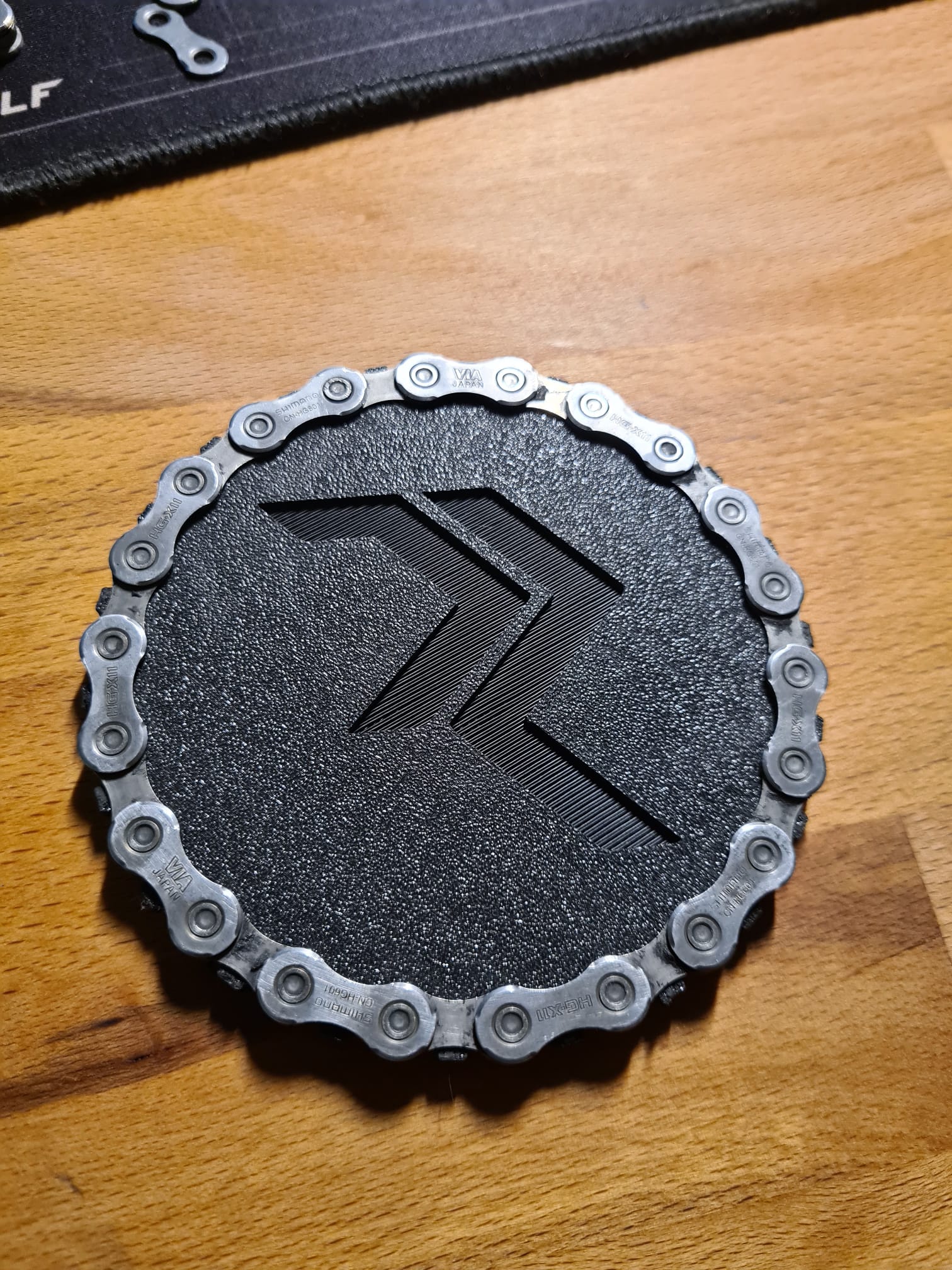 Bike Chain Coaster