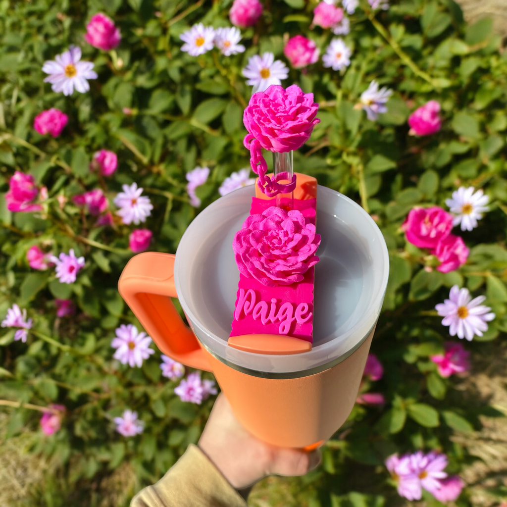 Peony Stanley Lid Topper