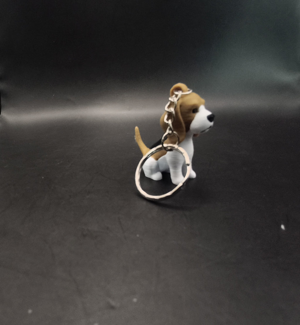 Beagle keychain