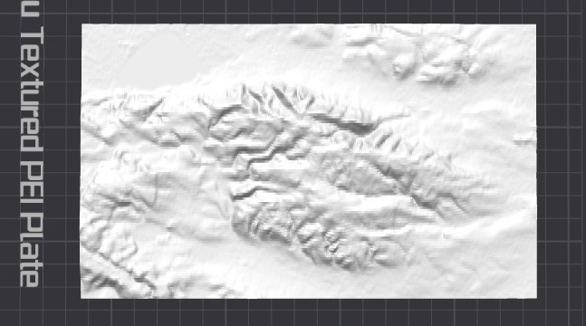 Kyffhäuser Topographie Relief Karte