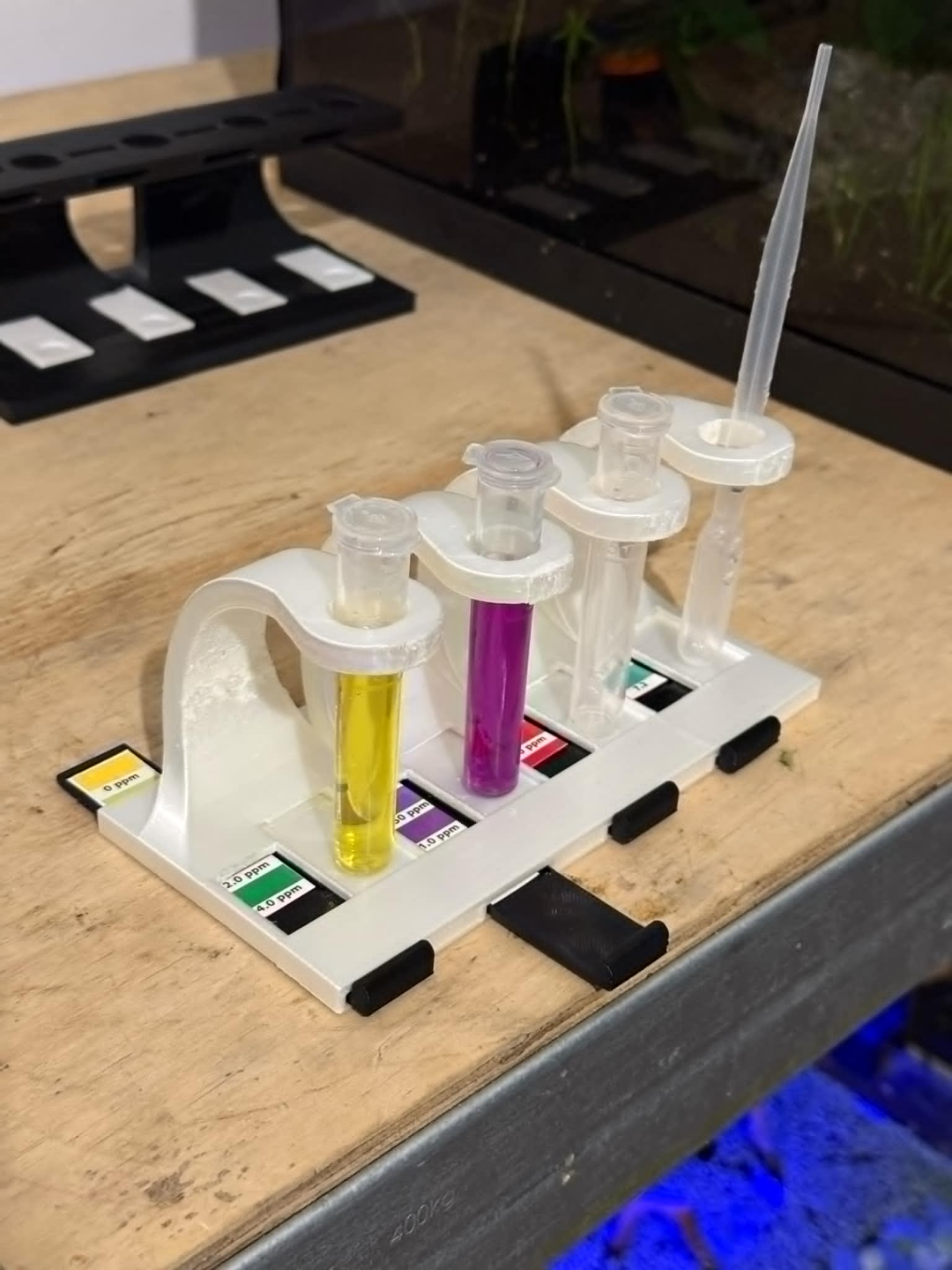 Aquarium API/ NT Test Tube Holder – With Drawers