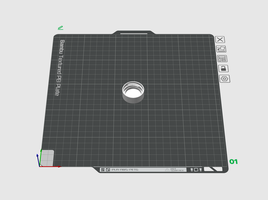 瓶盖模型 PCO1881