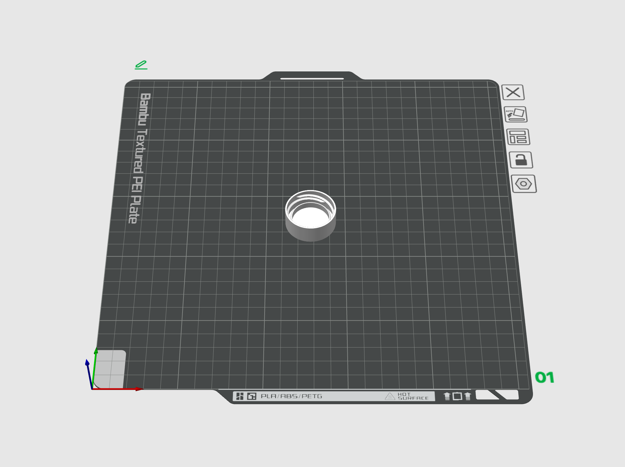 瓶盖模型 PCO1881