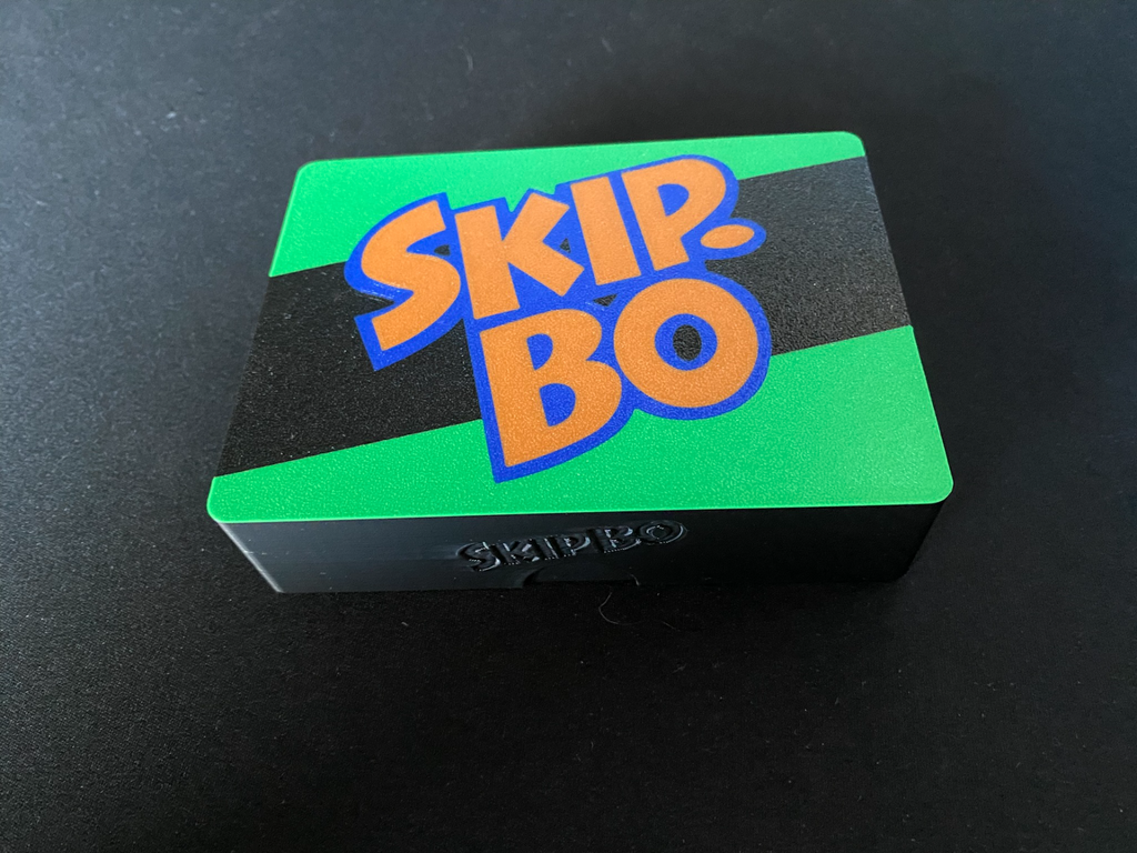 Skip bo card box