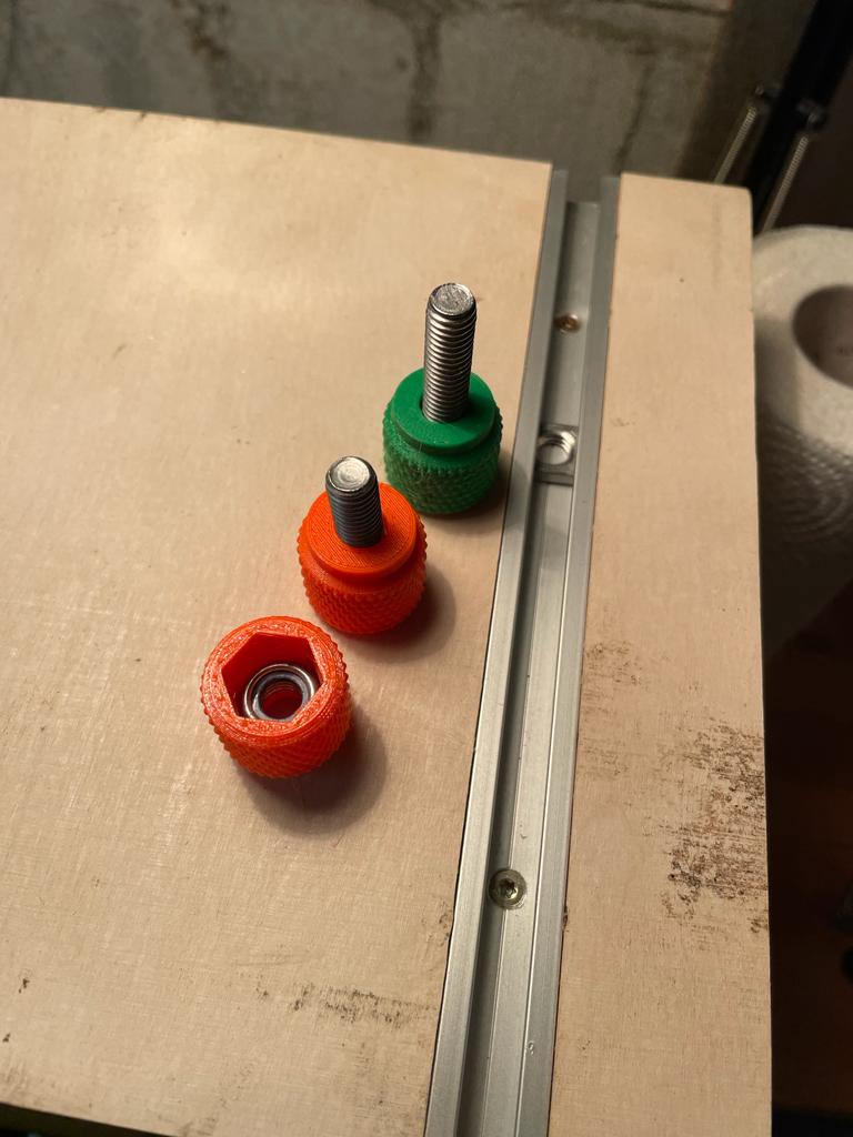 Knurled Screw /Knob/ Nut M3, M4, M5, M6, M8