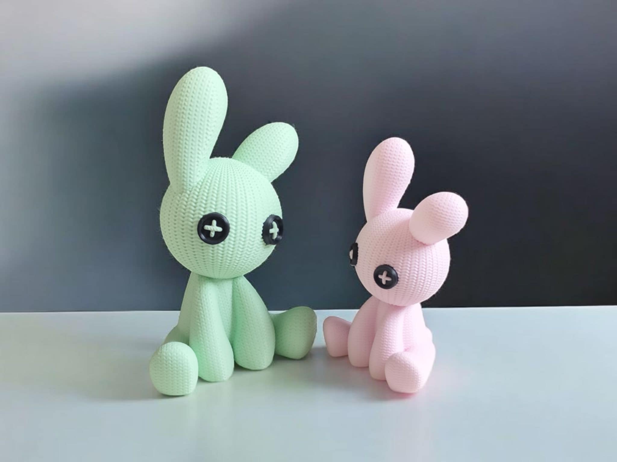 Knitted bunny