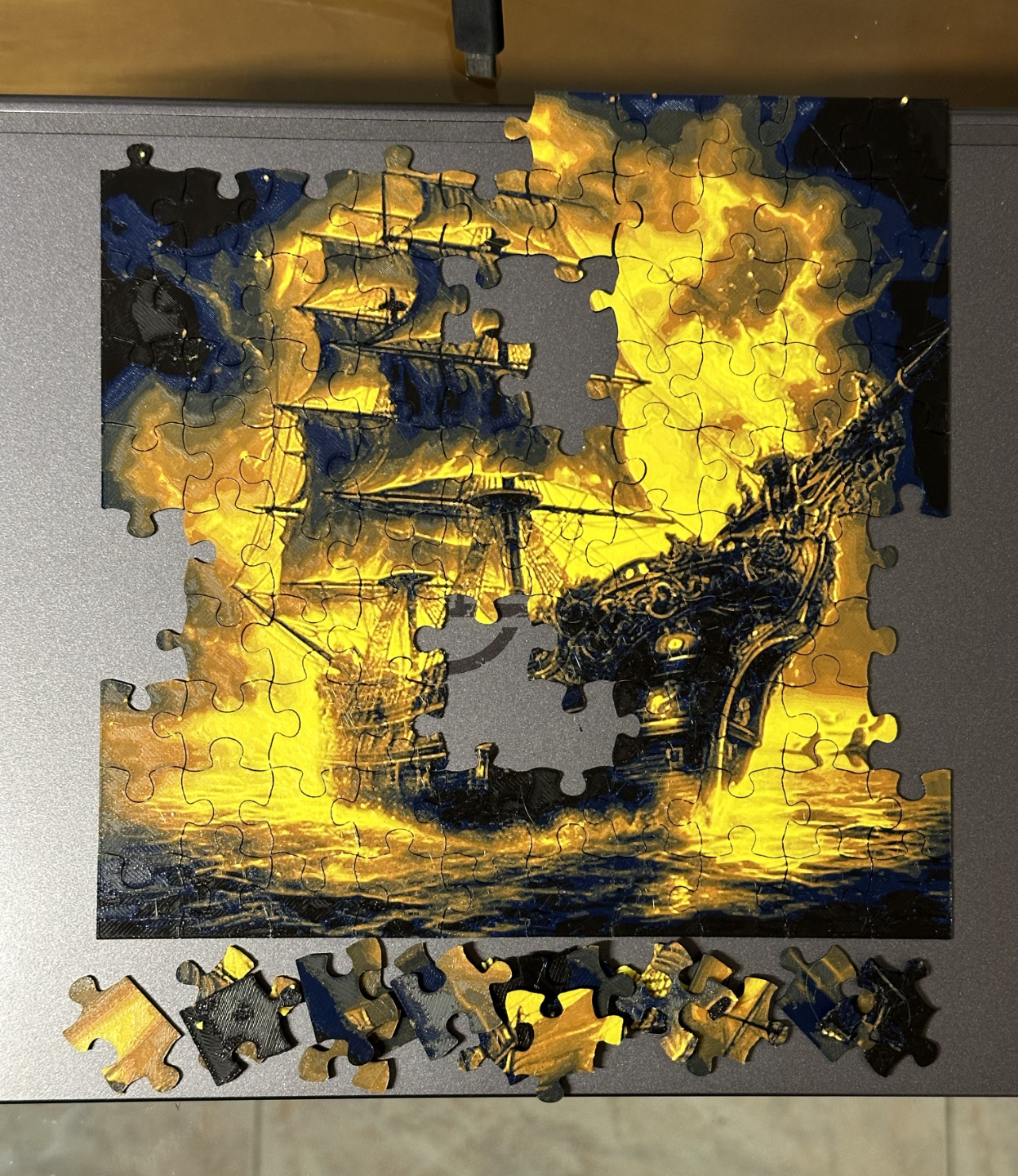 Puzzle Fire ship Thicker V2.0 improved