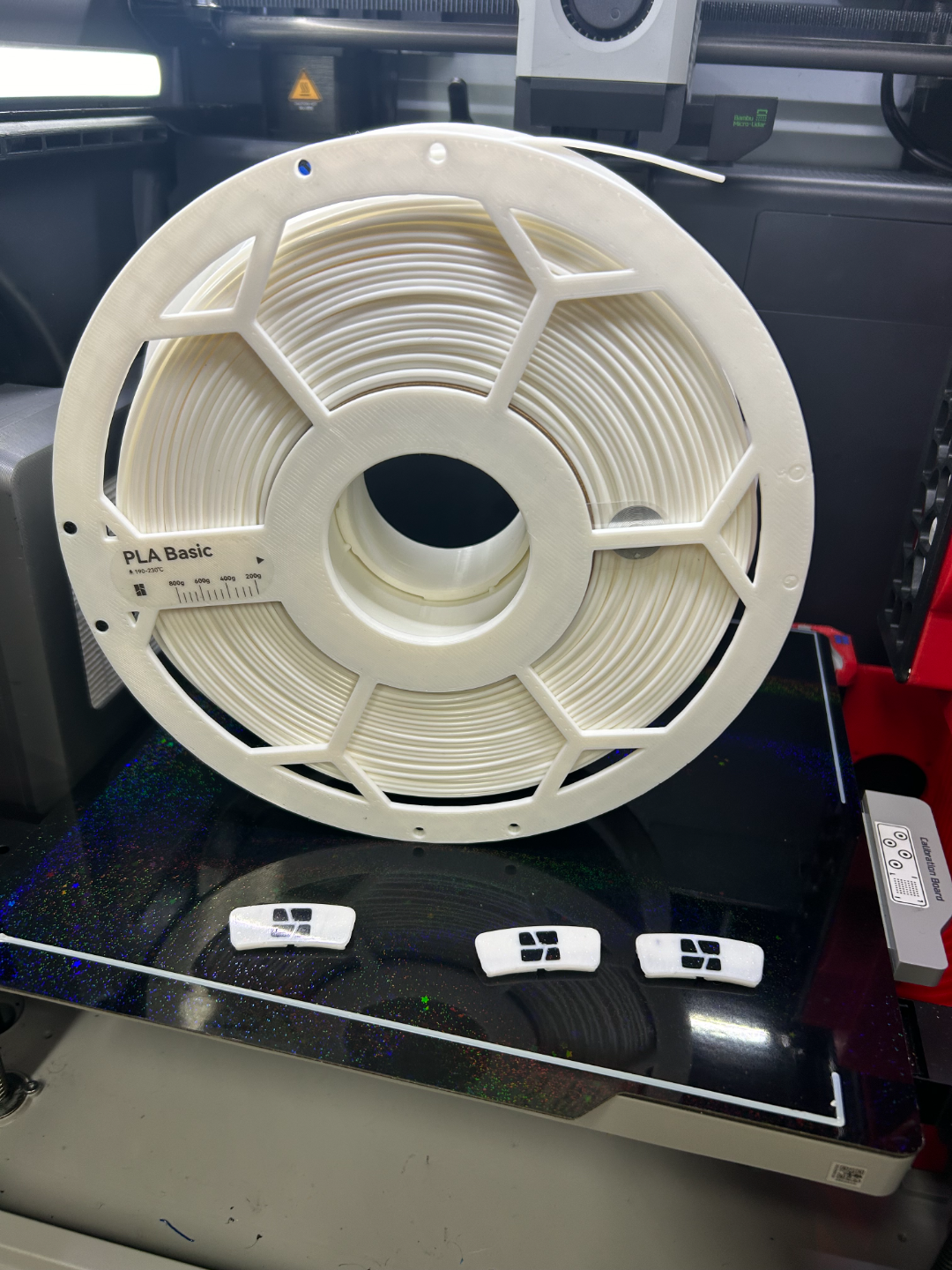 Bambu AND Ele:goo spool work with filament clip
