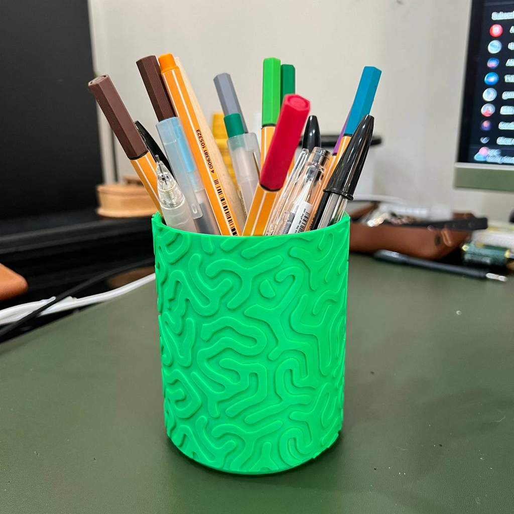 Maze Flow Pen Holder | Multipurpose Storage