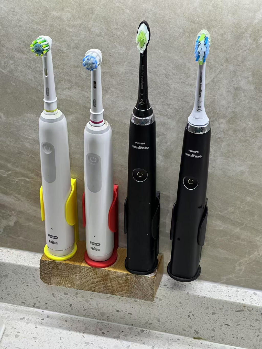 OralB Braun, Phillips toothbrush holder