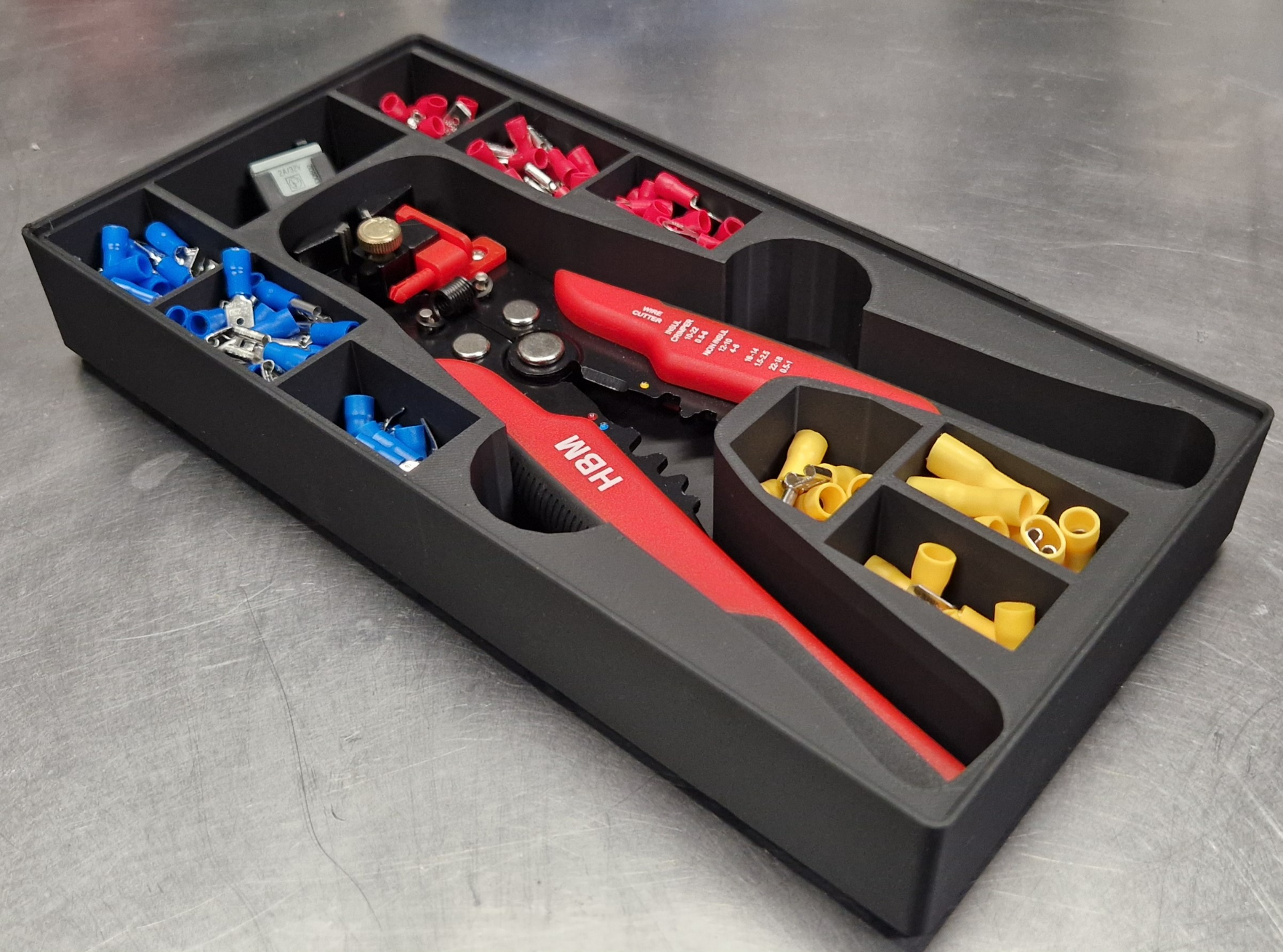 Gridfinity Wire Stripper (HBM) Storage