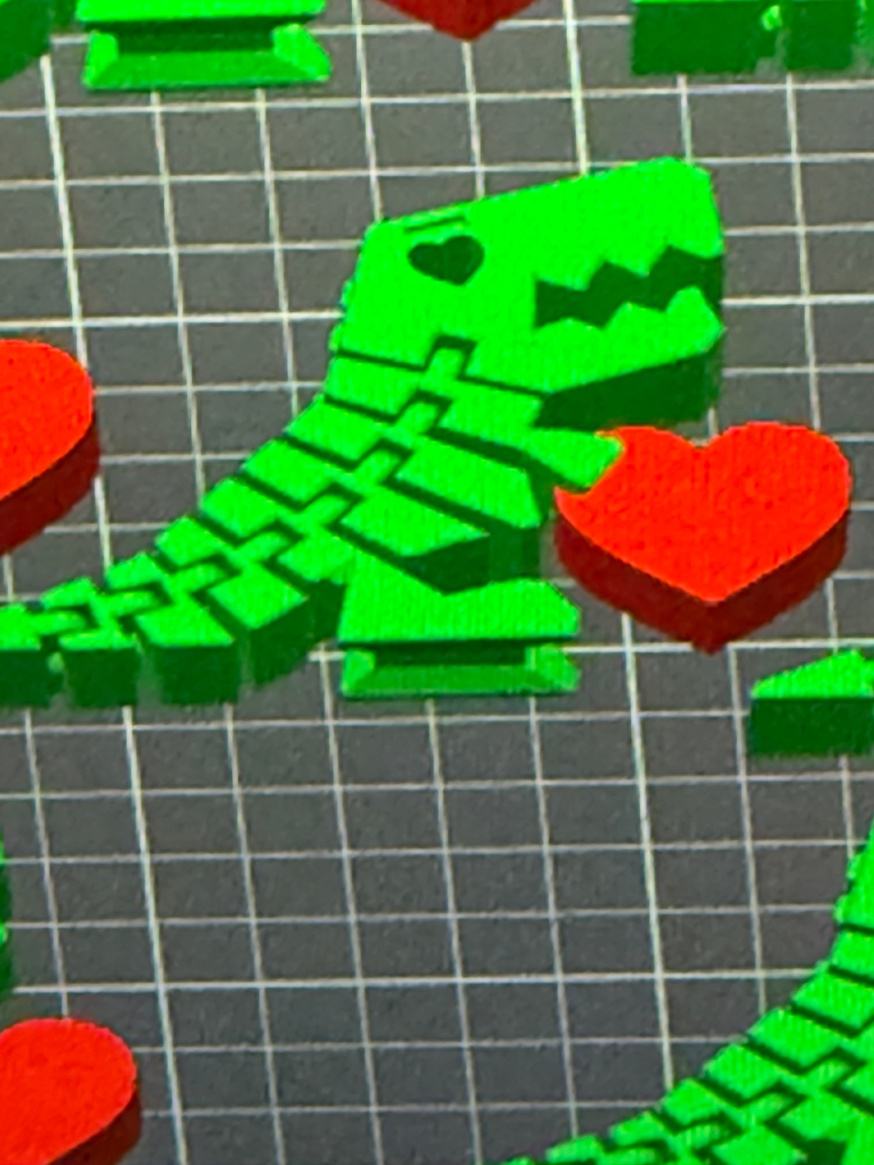 Flexi Rex With Heart For Valentine's Day