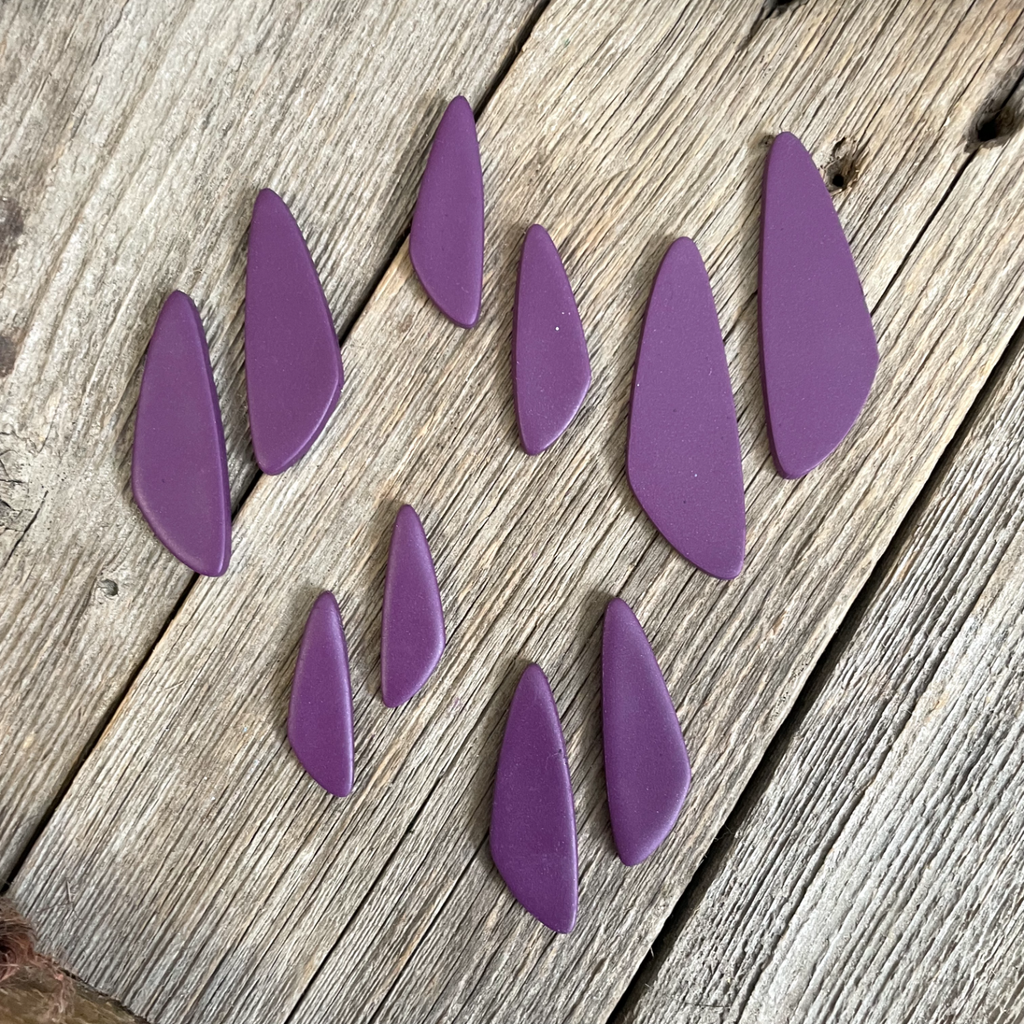 Thin Angled Drop Earring Cutters
