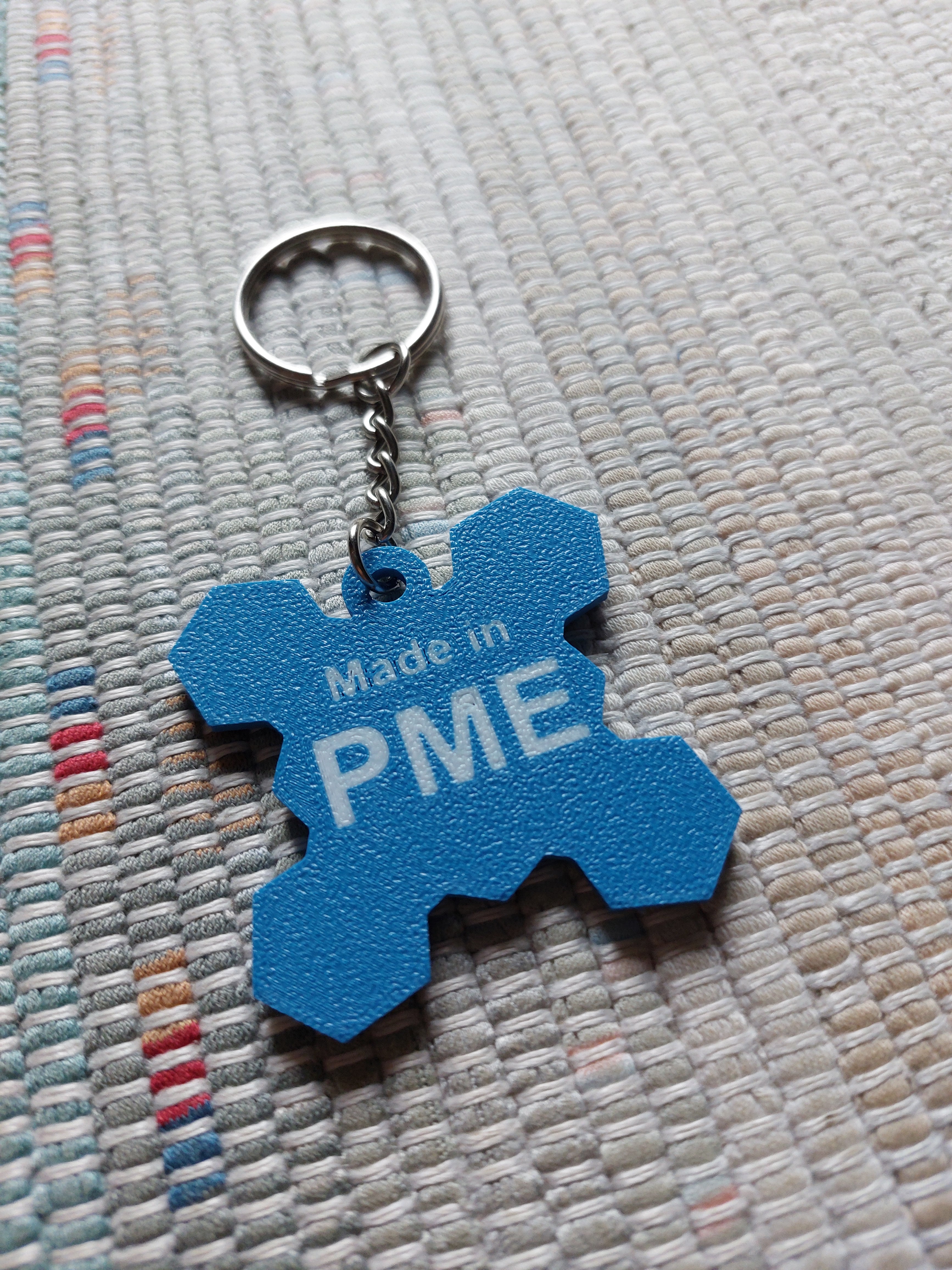 Copper Phtalocyanine Keychain