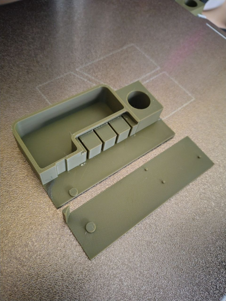 A1 wiper catch + hotbed cable relief V2