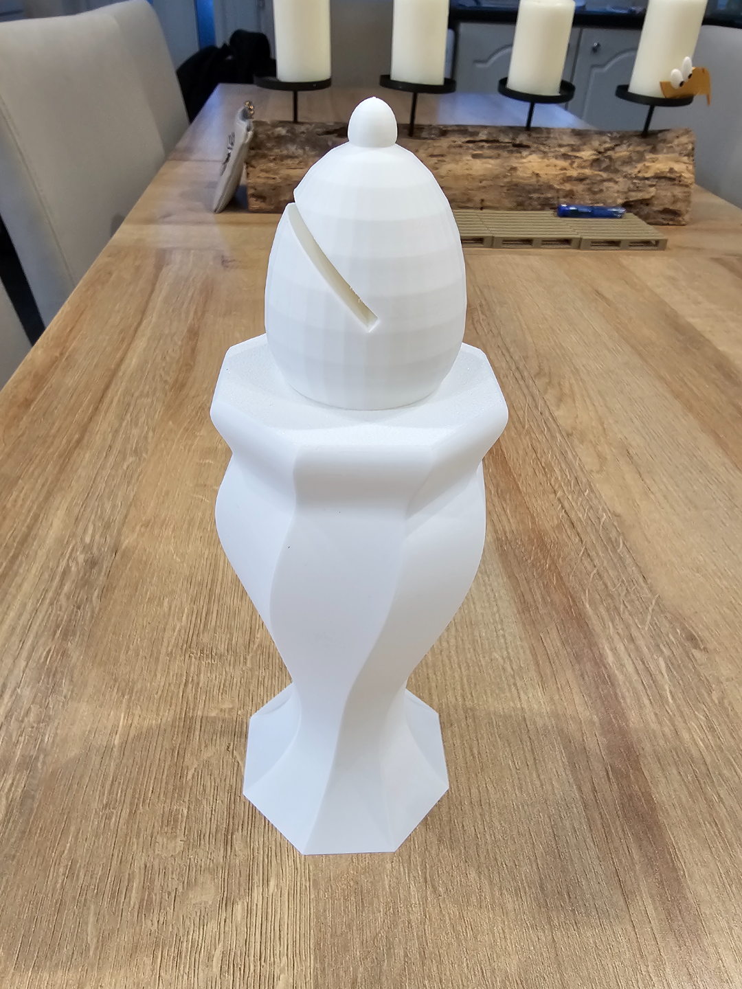 Make my vase chess piece