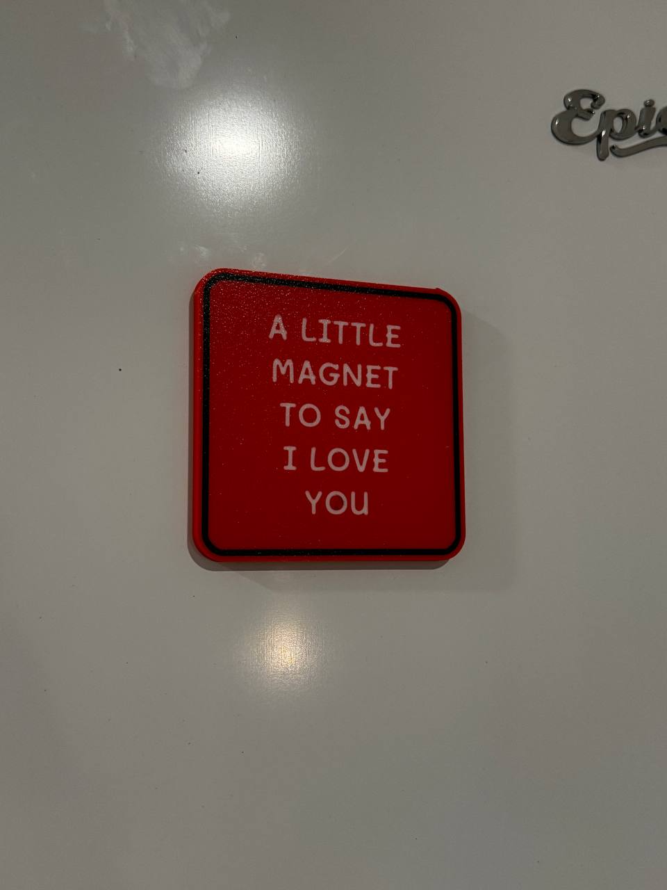 I LOVE YOU Valentine's Day Magnet
