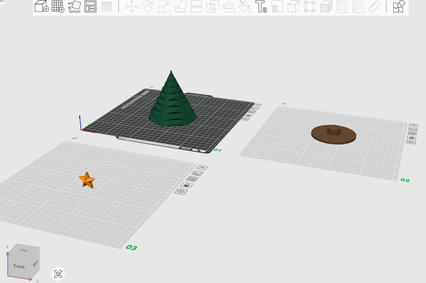 Geometric Christmas Tree – No AMS needed