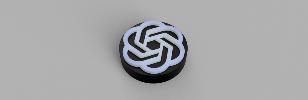 3D Disc for A1/ A1 Mini - OpenAI ChatGPT