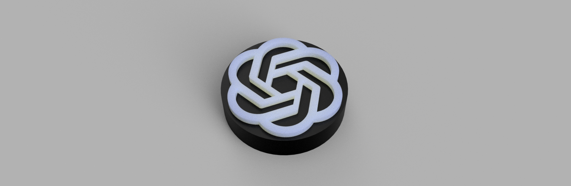 3D Disc for A1/ A1 Mini - OpenAI ChatGPT