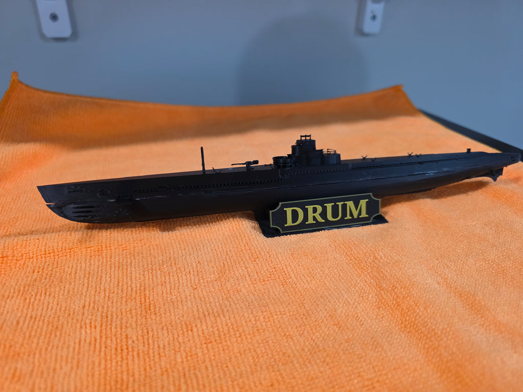 USS DRUM GATO CLASS SUBMARINE