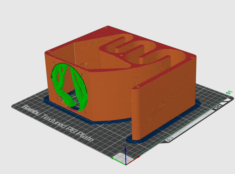 Speaker box for 80mm speaker