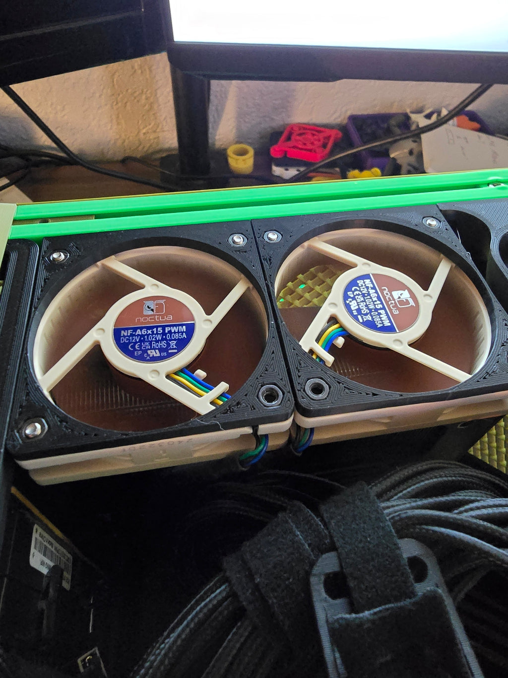 60mm Fan Mount for 1515 (MakerBeamXL 15x15)