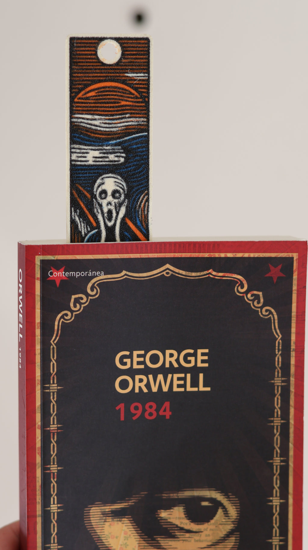 The Scream Bookmark - by Munch (Marcalibro)