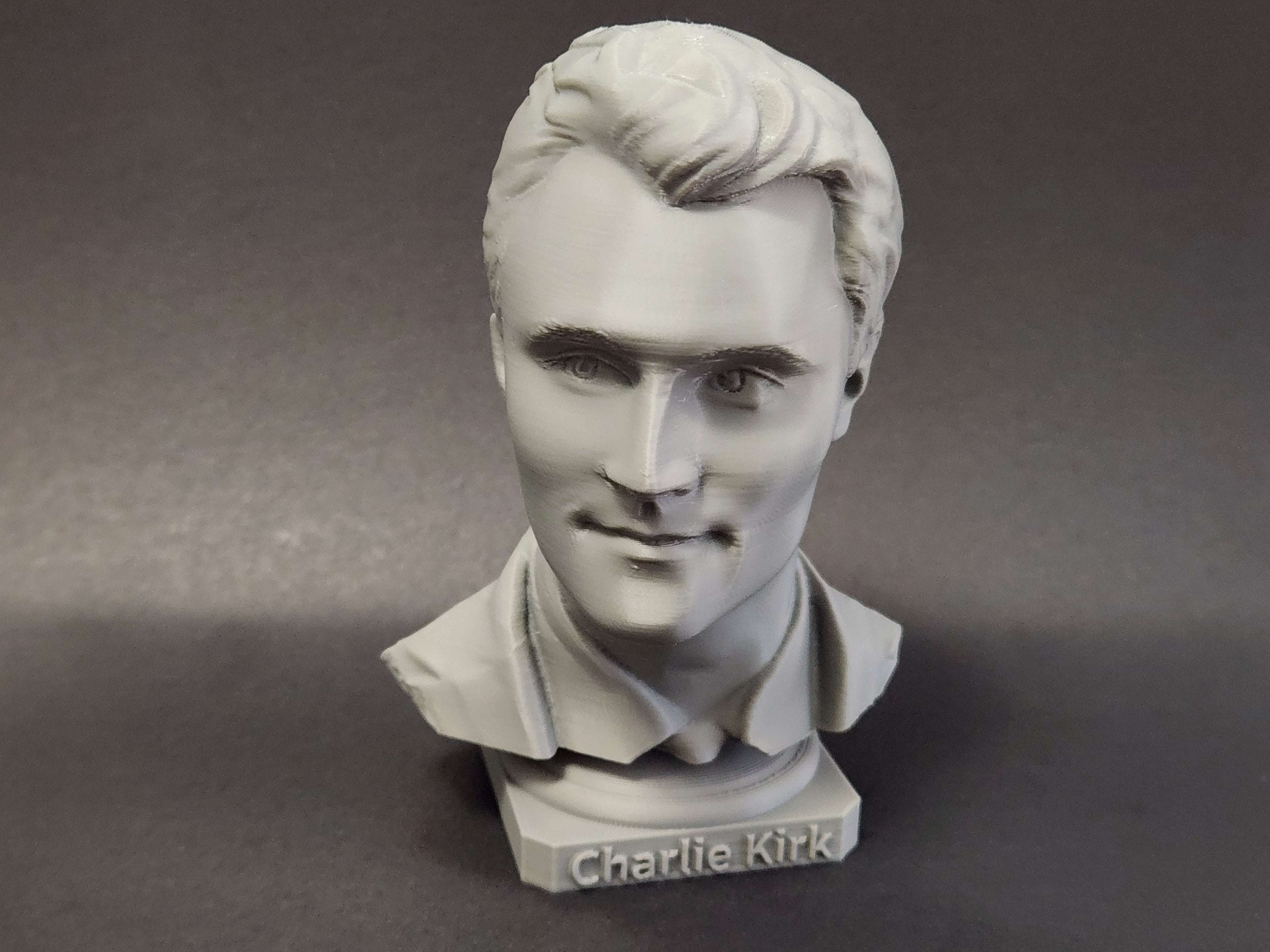 Charlie Kirk Mini Bust Statue