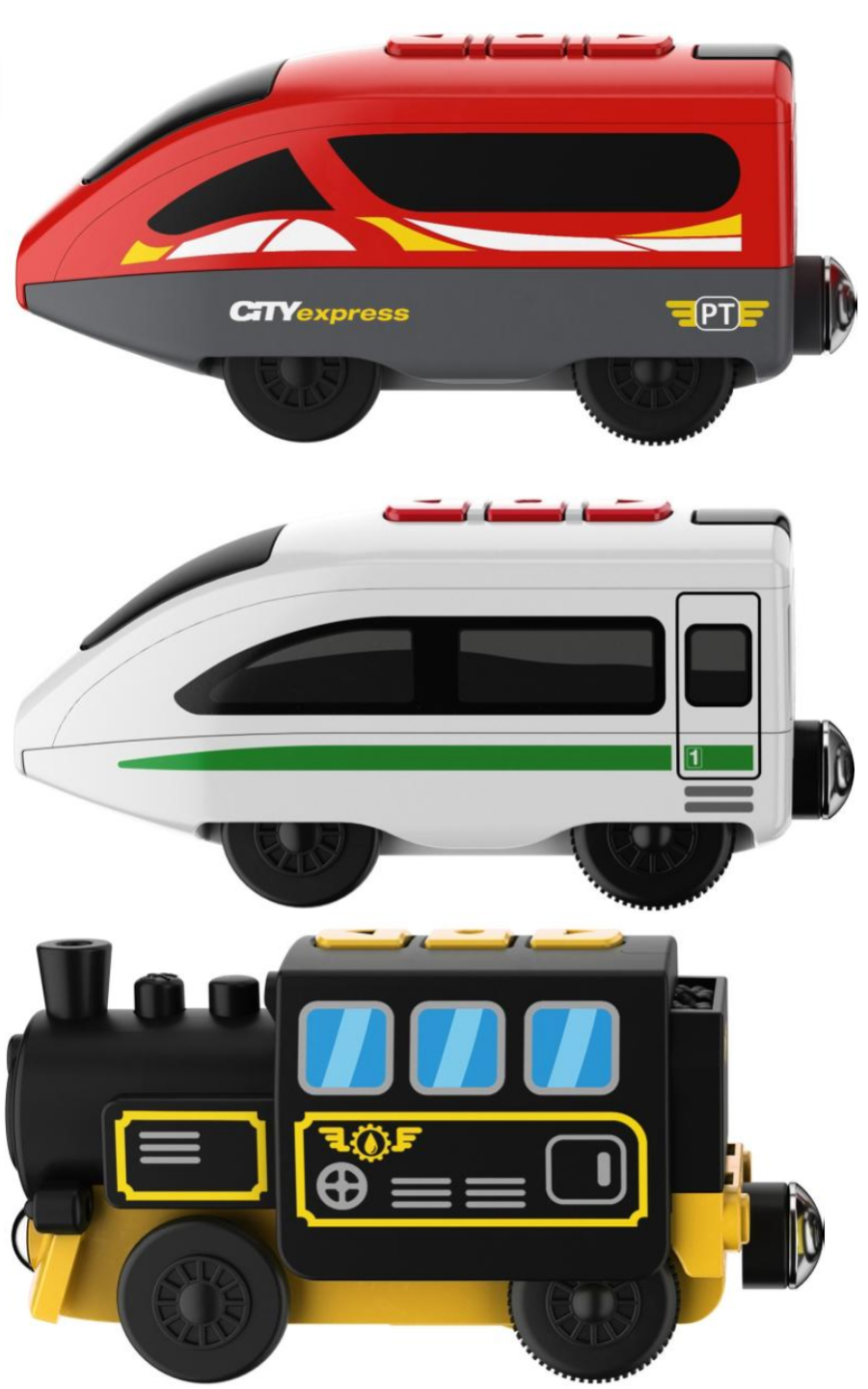 Gear replacement for Playtive train