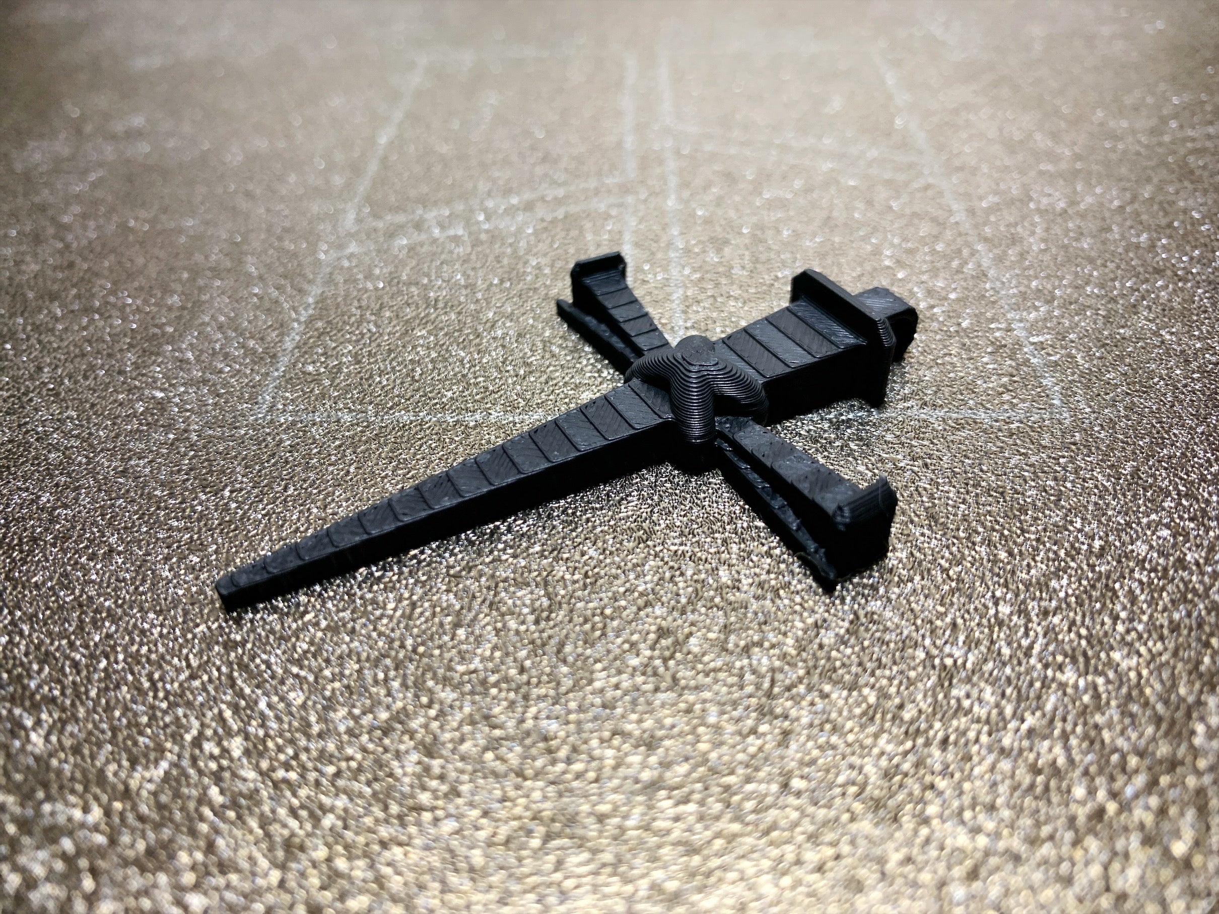 Nail Cross Charm