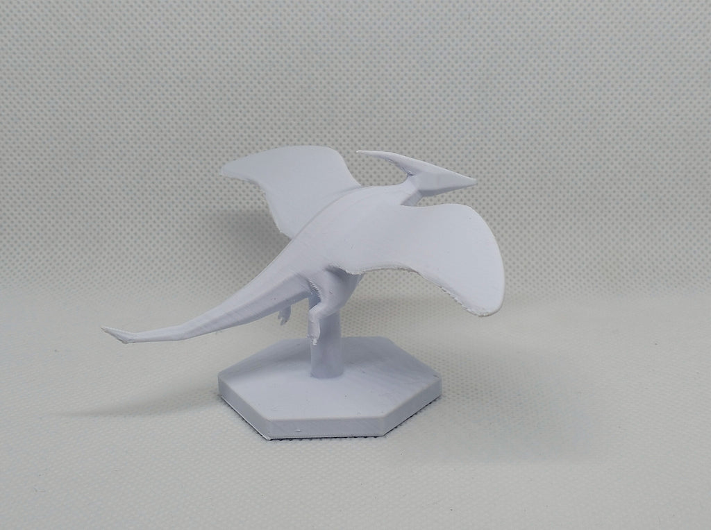 Flying Pteranodon Dinosaur Figure. For Painting.