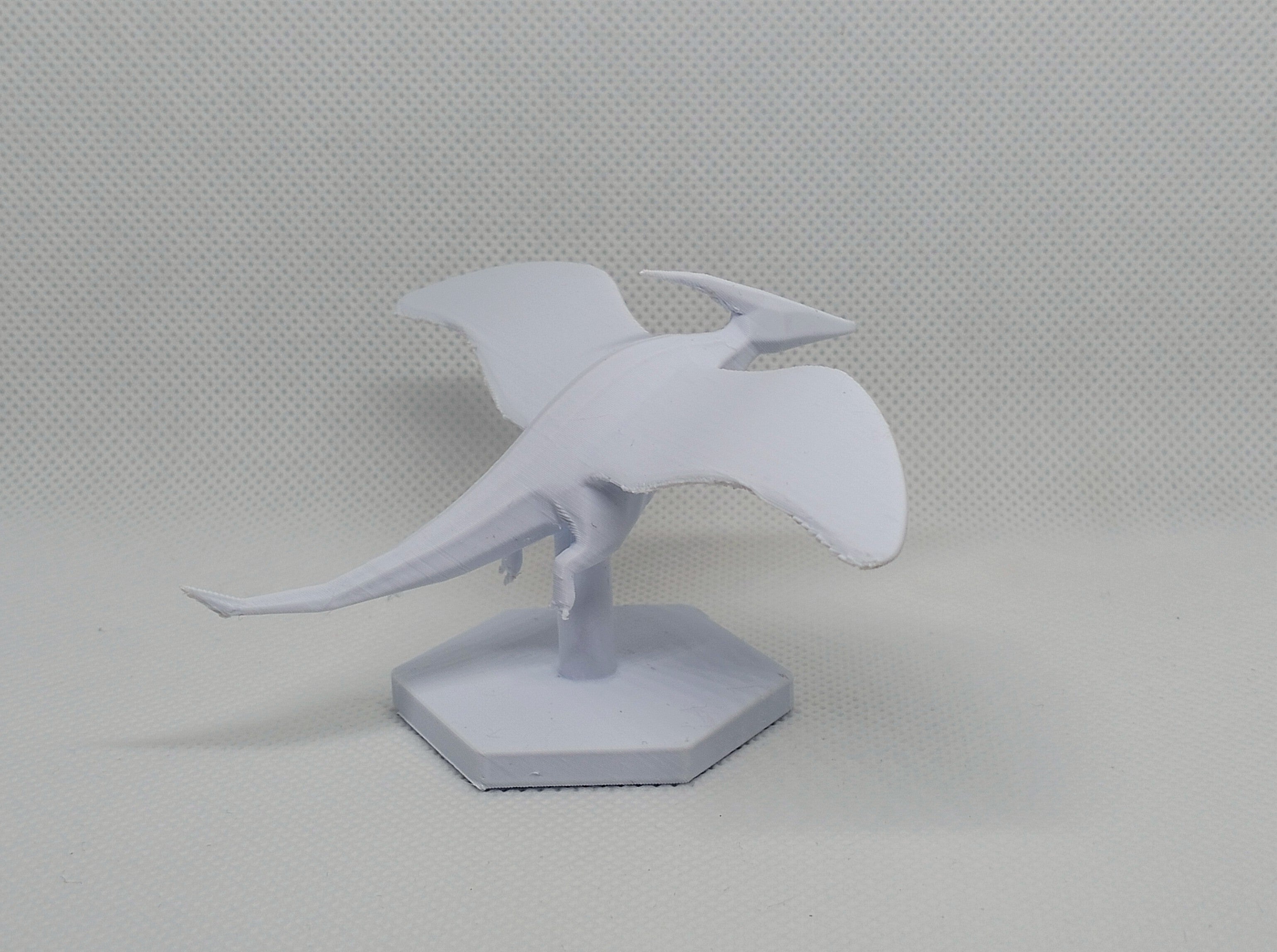Flying Pteranodon Dinosaur Figure. For Painting.