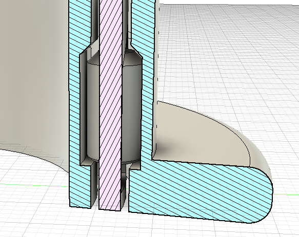 Roller/bearing for external filament holder (A1)