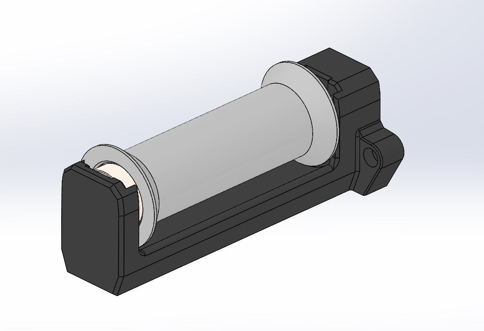 New Filament Spoolholder with enough space - ball bearing [Bambu Lab X1/ X1C]