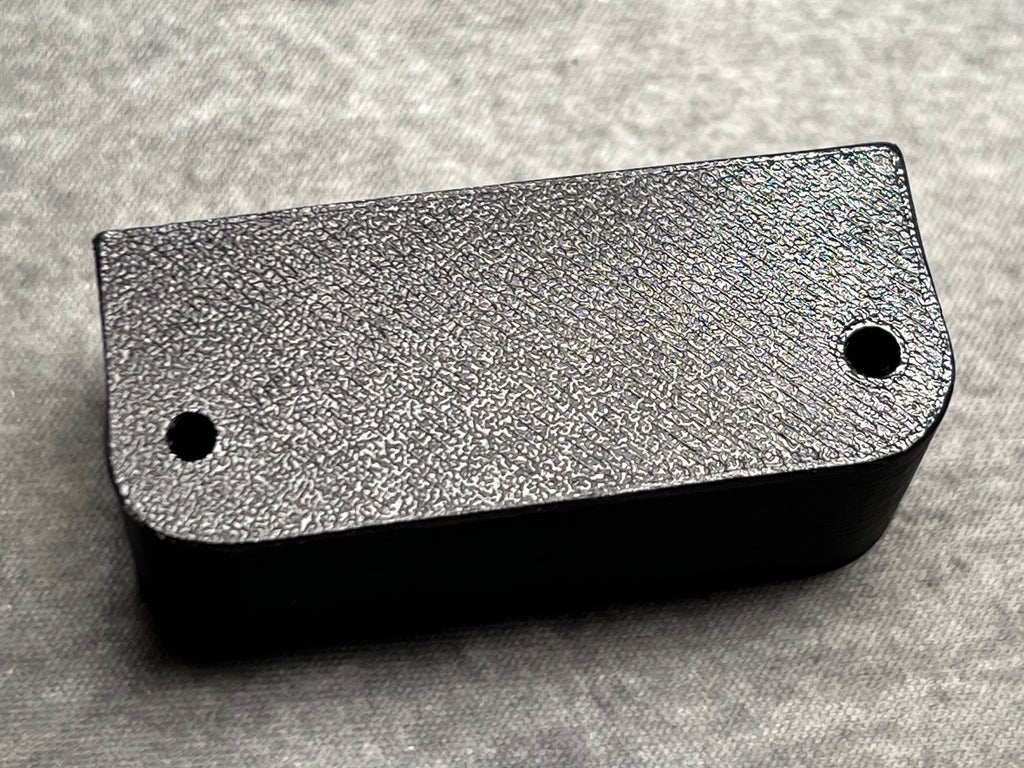 Bambu Lab P1S spacer for rear spool with PTFE routing hole