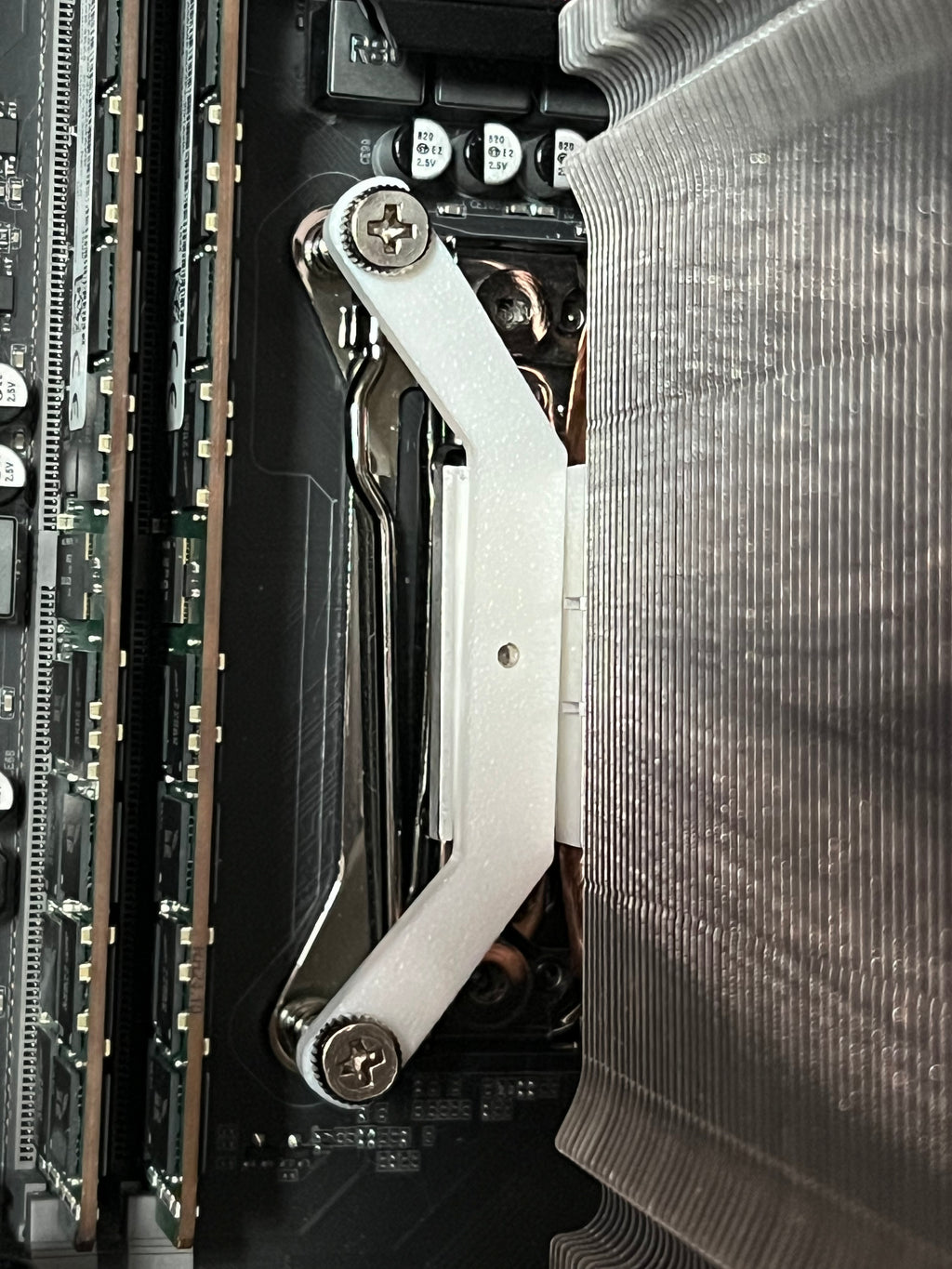 X99 2011 CPU Cooler Mounting Bar X99正方形散热器扣具