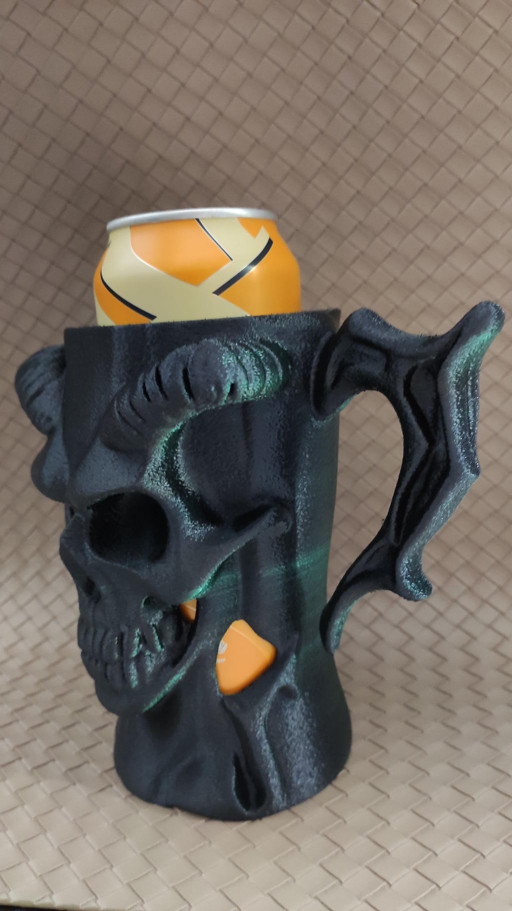 Longhorn Demon Skull Can Holder (0,5L cans)