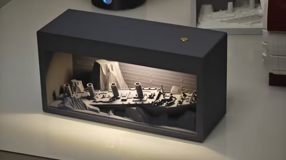 Titanic Light＆Table lamp——泰坦尼克夜灯