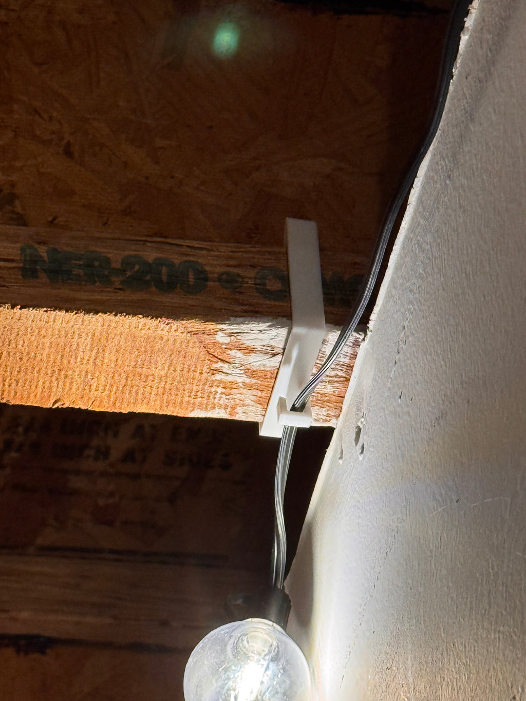 Joist Hooks for String Lights