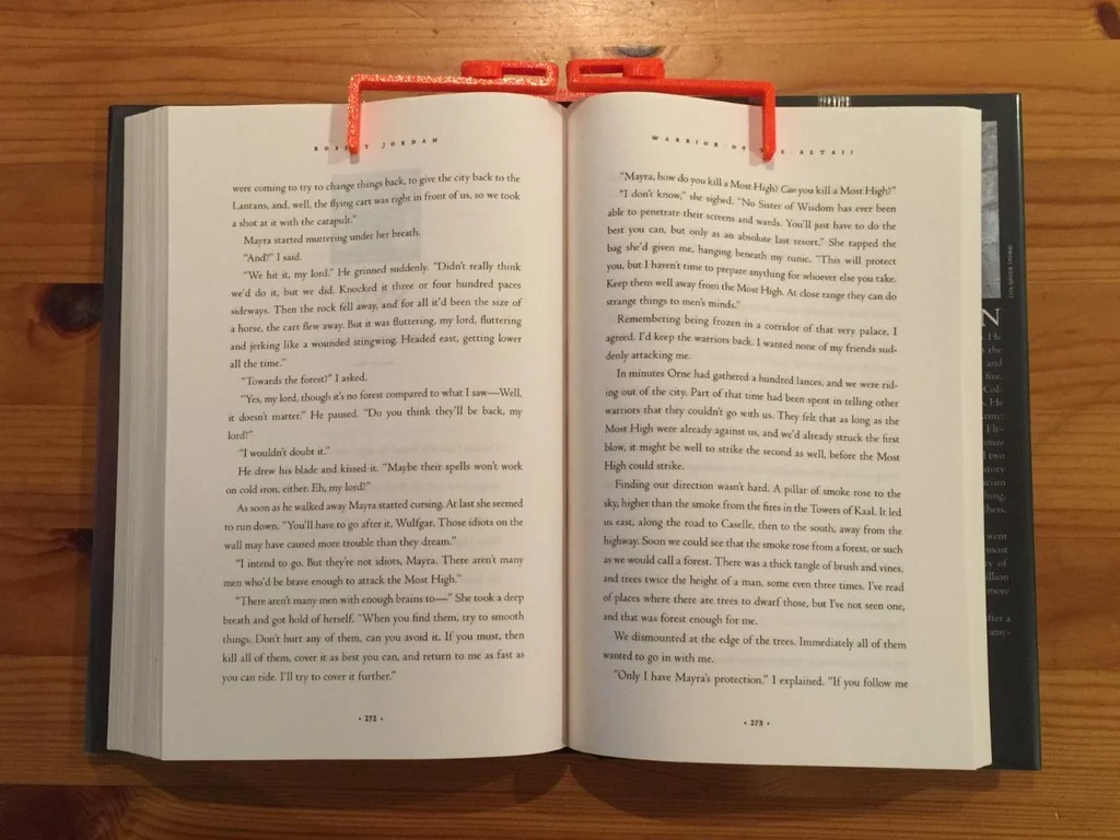Hands-Free Book Holder